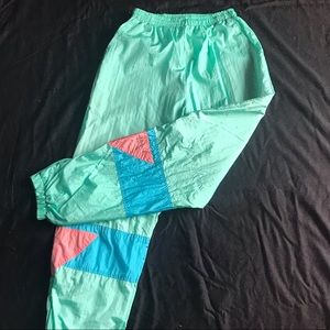 80s windbreaker bottoms!